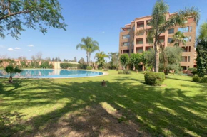 Bel Appartement meublé avec Piscine, l'hivernage à Marrakech